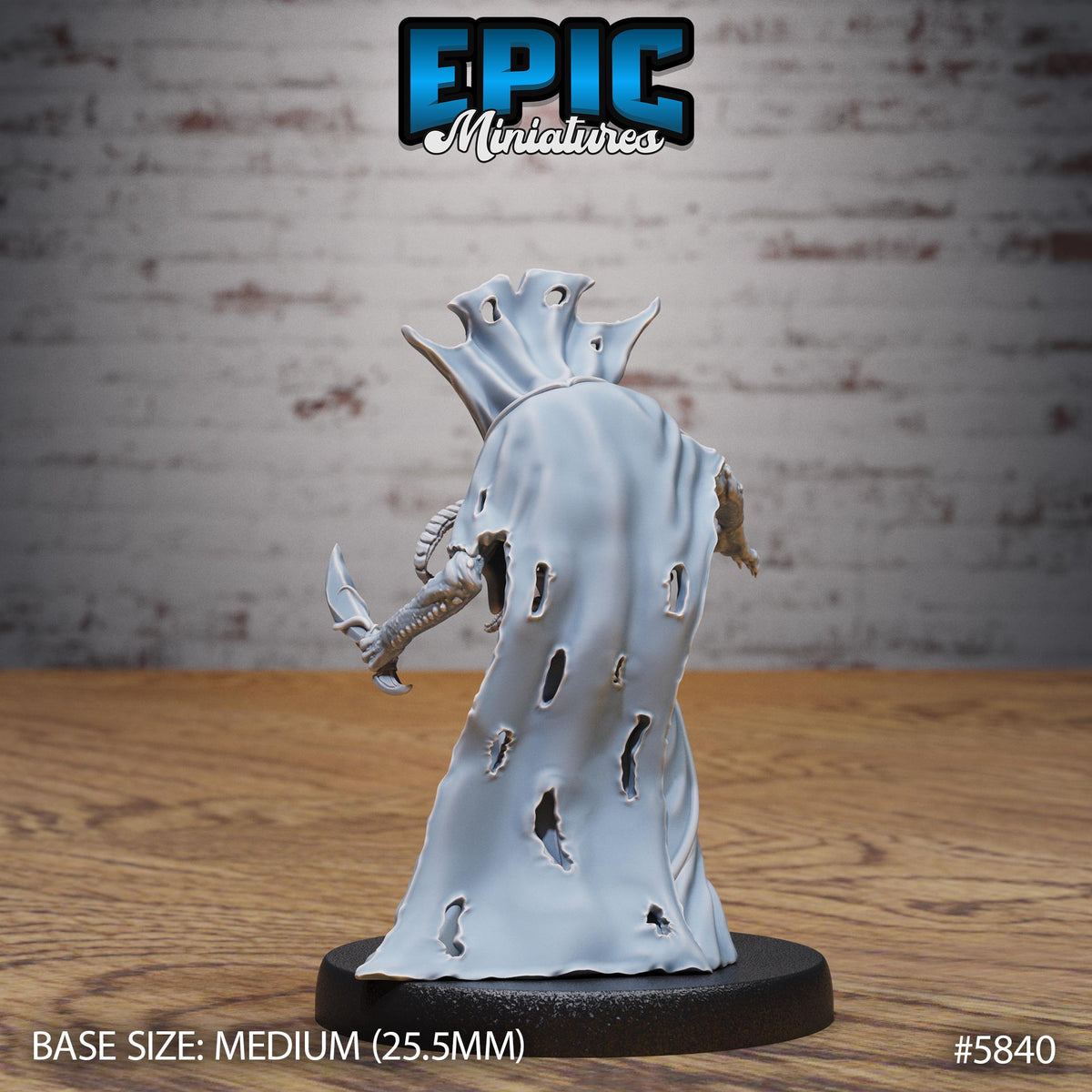 Mind Eater / Slave Mind Option #5840 back DND miniature Mind Attack 16k resin