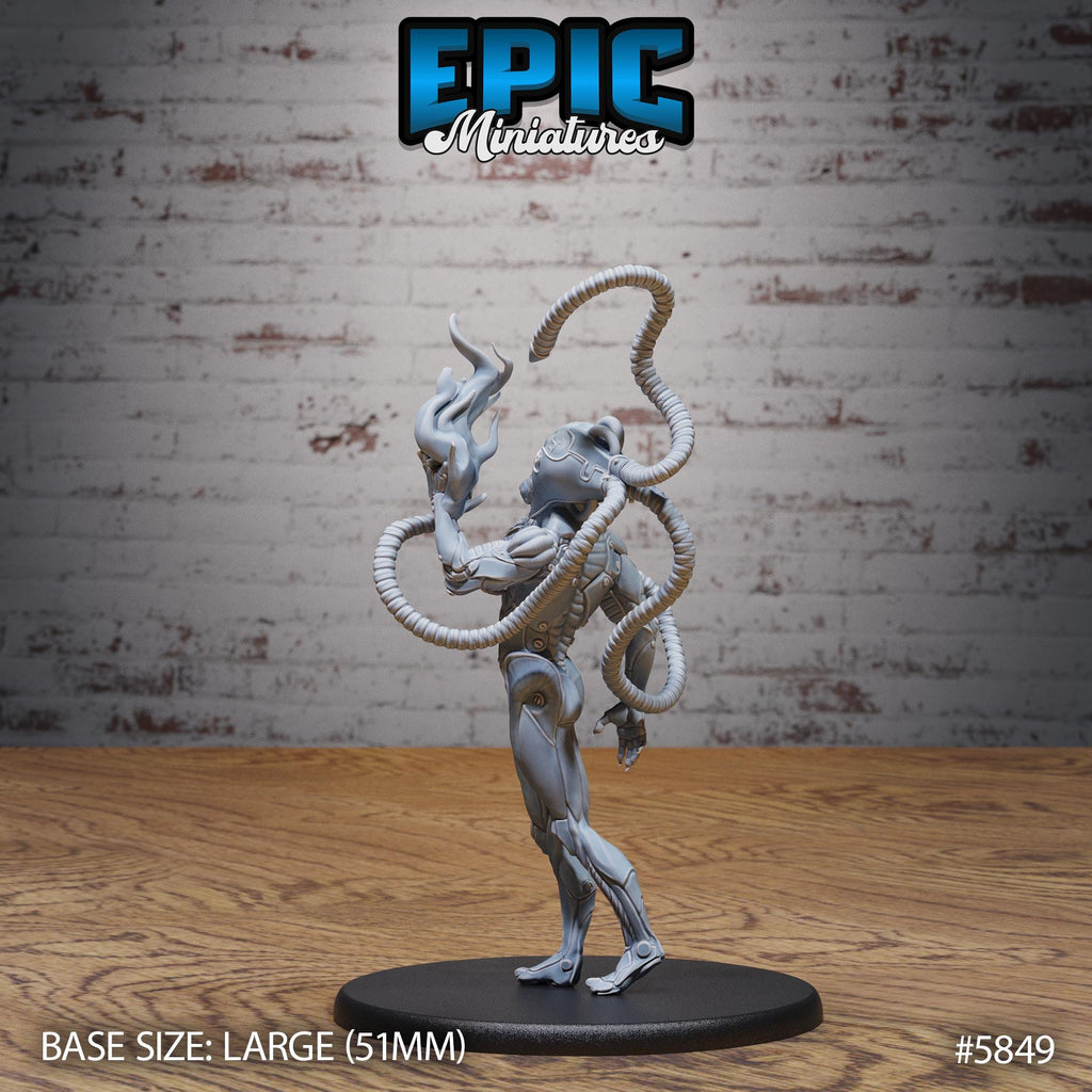 Psi Lord Option #5849 back DND miniature Mind Attack 16k resin