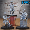 Circus Monkey Director Set of 3 DND miniatures group photo Grand Carnival