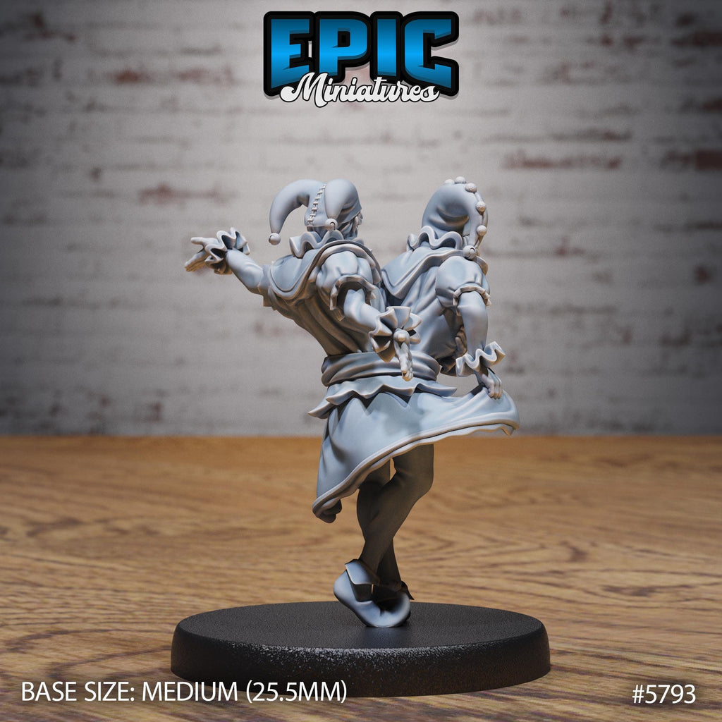 Conjoined Twins Option #5793 back DND miniature Grand Carnival 16k resin