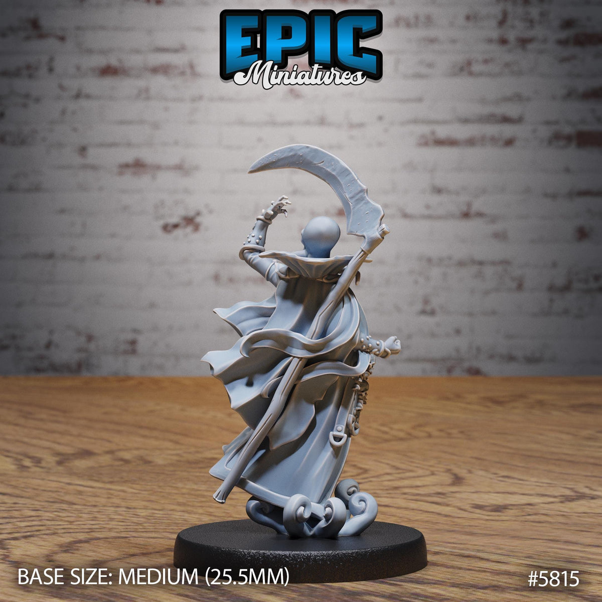 Mind Mistress Option #5815 back DND miniature Mind Attack 16k resin