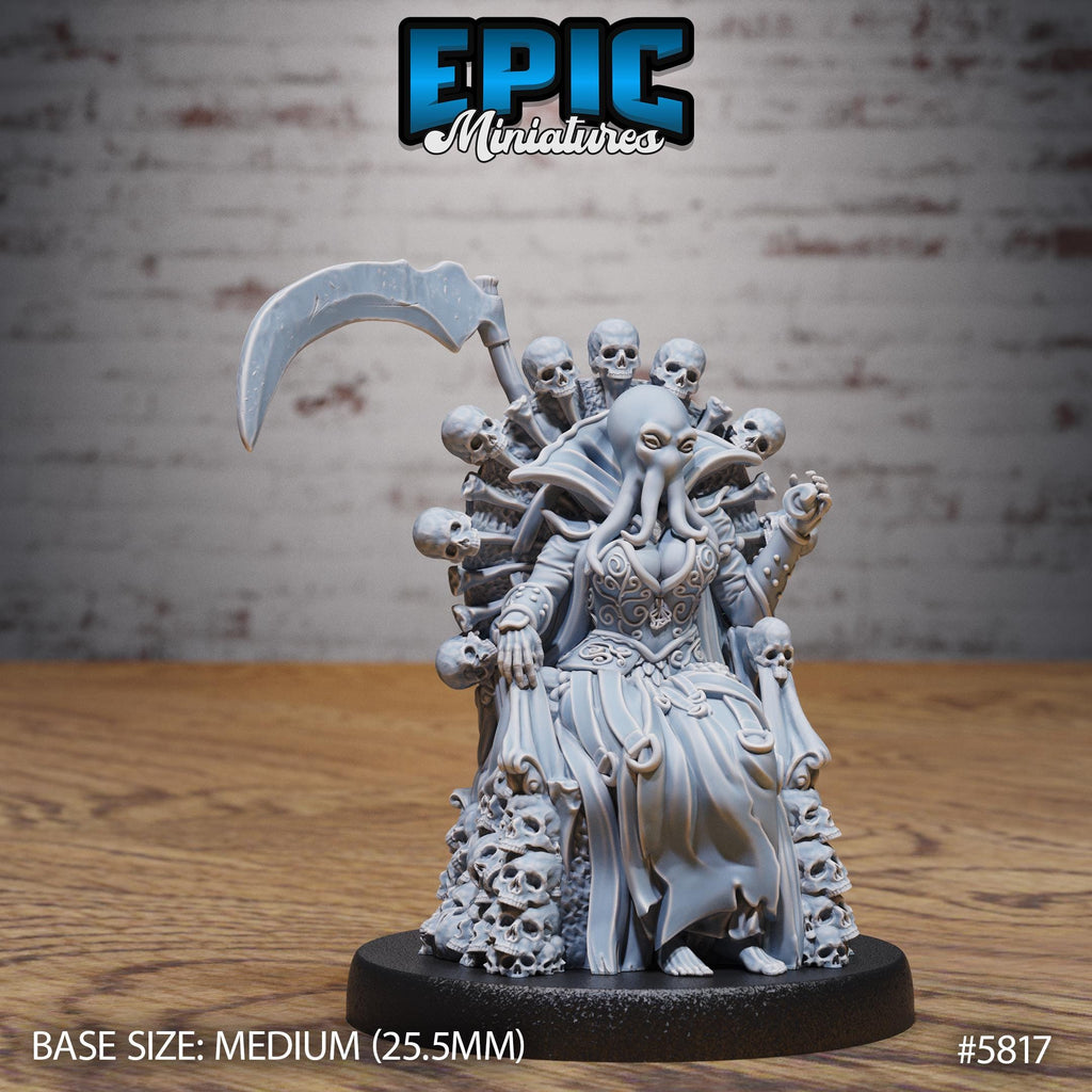 Mind Mistress Option #5817 front DND miniature Mind Attack 16k resin