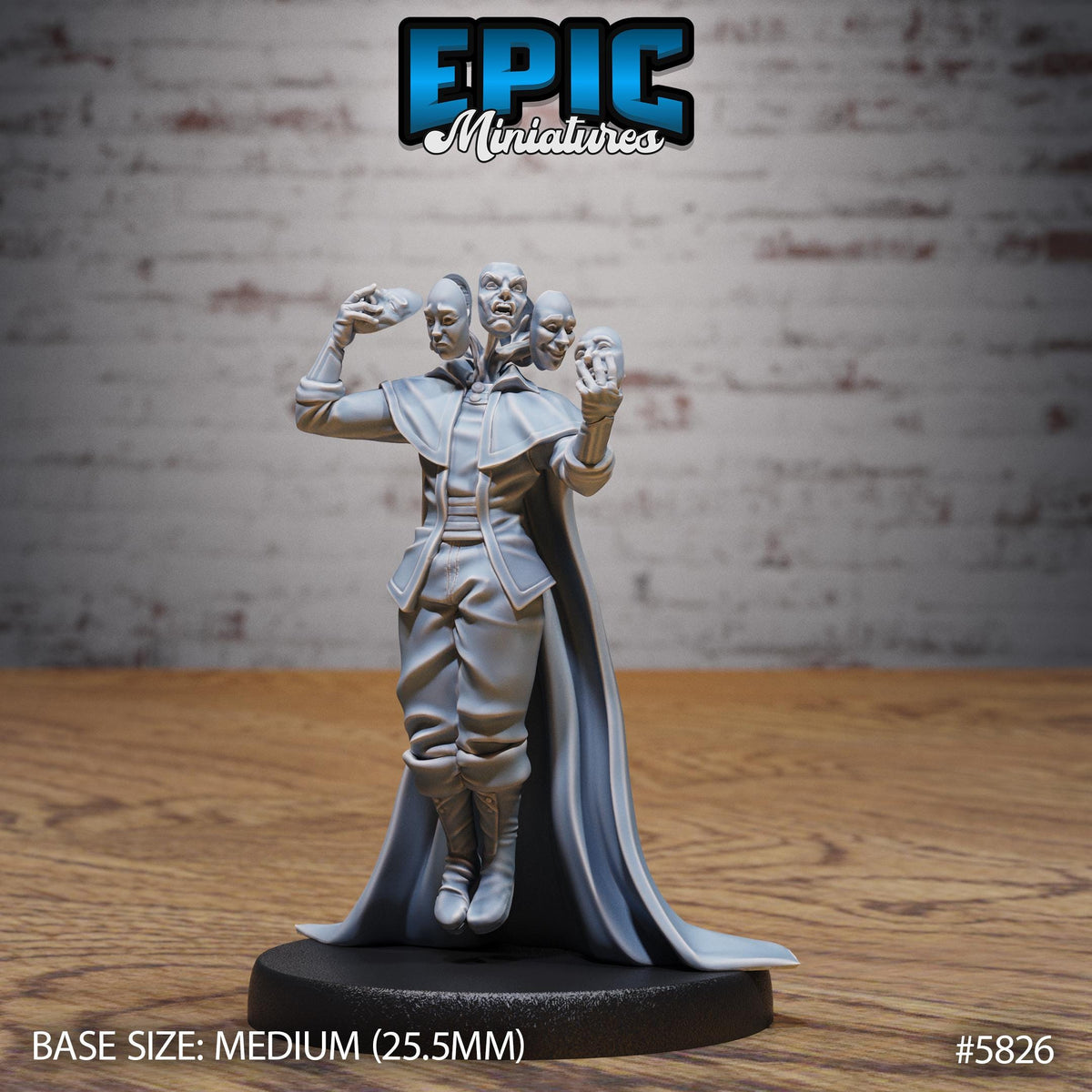 Emotion Master Option #5826 front DND miniature Mind Attack 16k resin