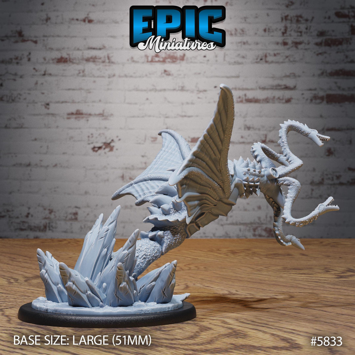 Ancient Flayer Option #5833 back DND miniature Mind Attack 16k resin