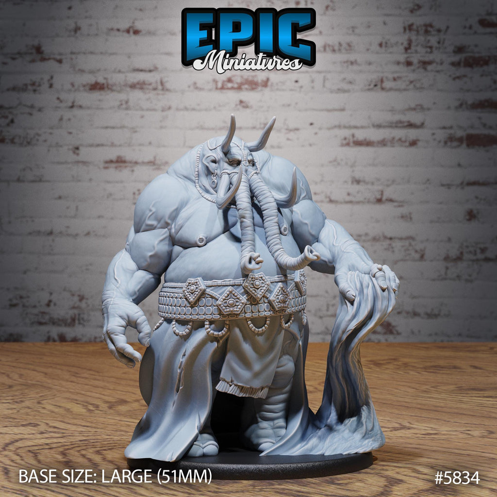 Elder Tusk Option #5834 front DND miniature Mind Attack 16k resin
