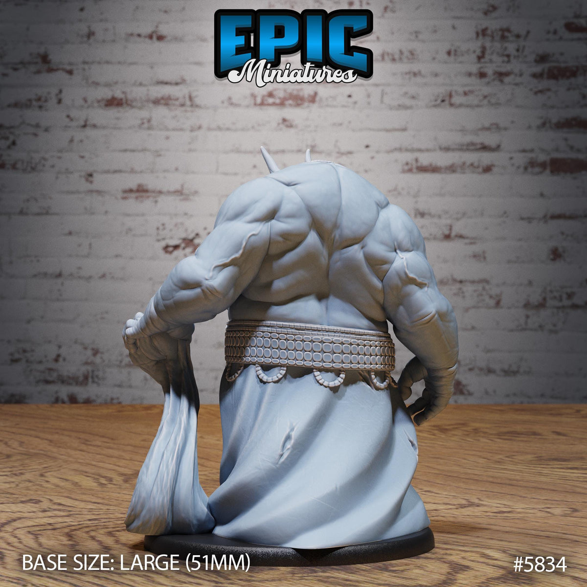 Elder Tusk Option #5834 back DND miniature Mind Attack 16k resin
