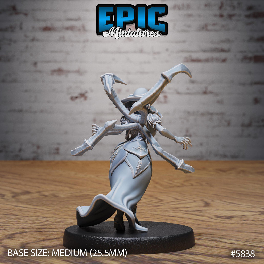 Spider Lady Option #5838 back DND miniature Mind Attack 16k resin