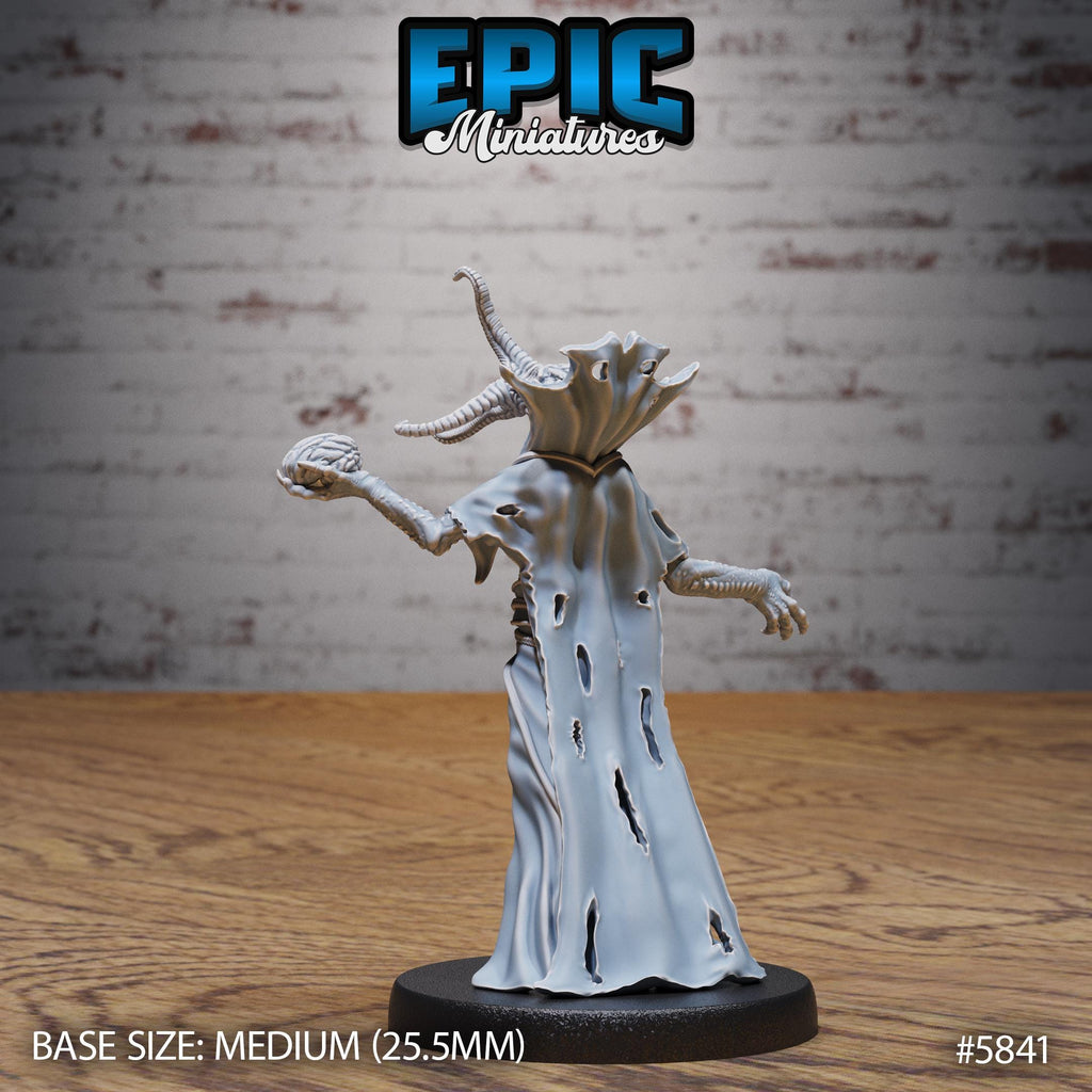 Mind Eater / Slave Mind Option #5841 back DND miniature Mind Attack 16k resin