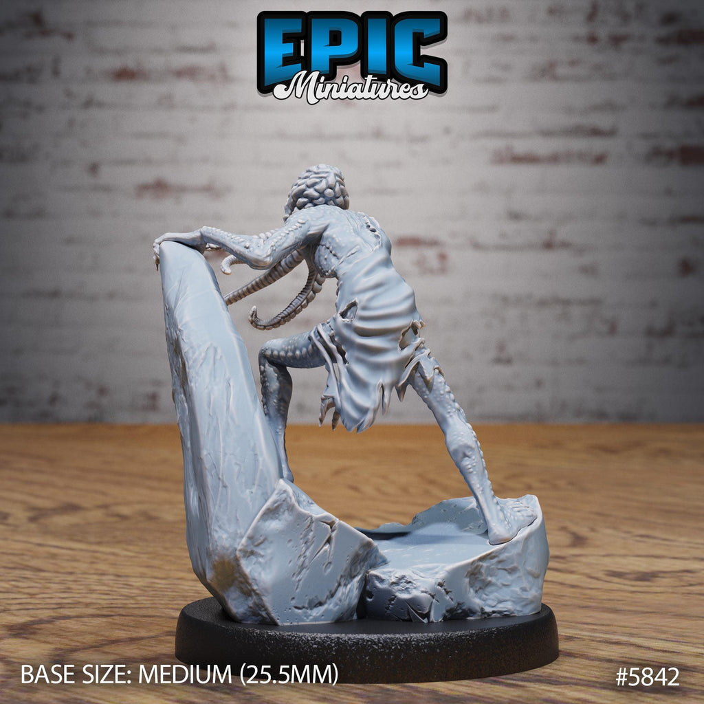 Mind Eater / Slave Mind Option #5842 back DND miniature Mind Attack 16k resin