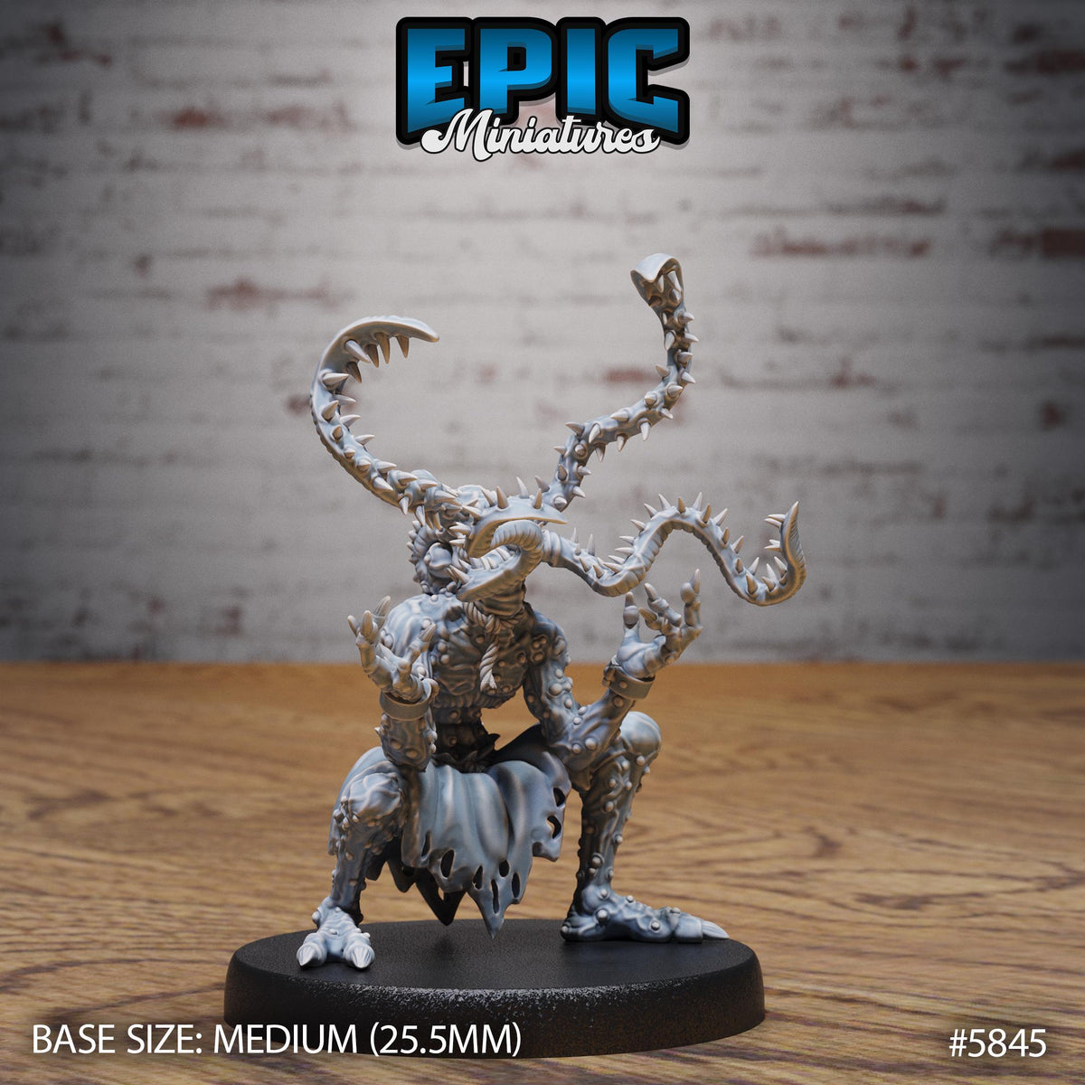 Vampiric Mind Option #5845 front DND miniature Mind Attack 16k resin