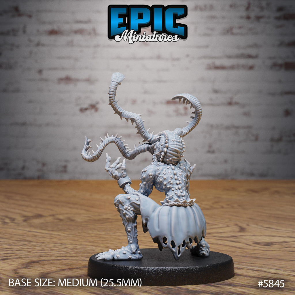 Vampiric Mind Option #5845 back DND miniature Mind Attack 16k resin