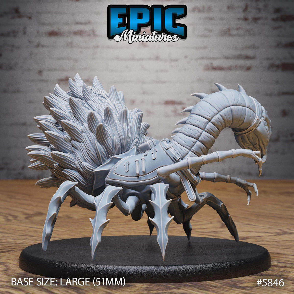 Neogi Traveler Option #5846 back DND miniature Mind Attack 16k resin