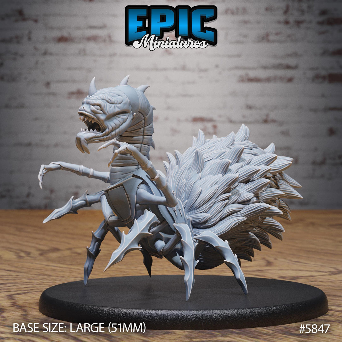 Neogi Traveler Option #5847 front DND miniature Mind Attack 16k resin