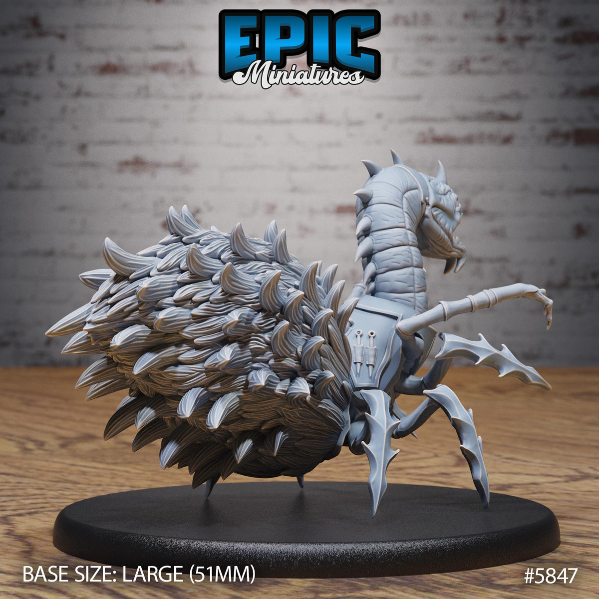 Neogi Traveler Option #5847 back DND miniature Mind Attack 16k resin