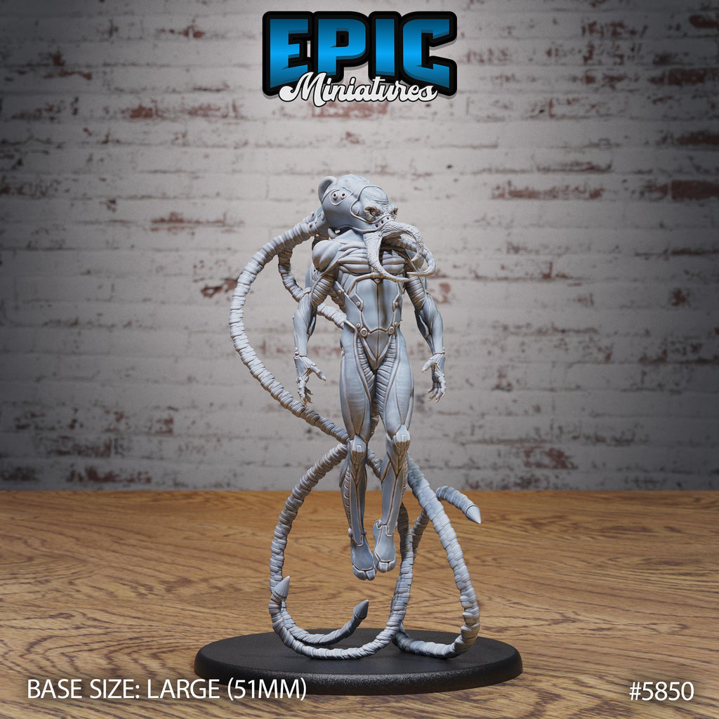 Psi Lord Option #5850 front DND miniature Mind Attack 16k resin