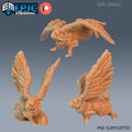 Flying Rabbit Set of 3 DND miniatures group photo Justice Hills
