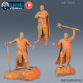 Cloud Giant Set of 3 DND miniatures group photo Justice Hills