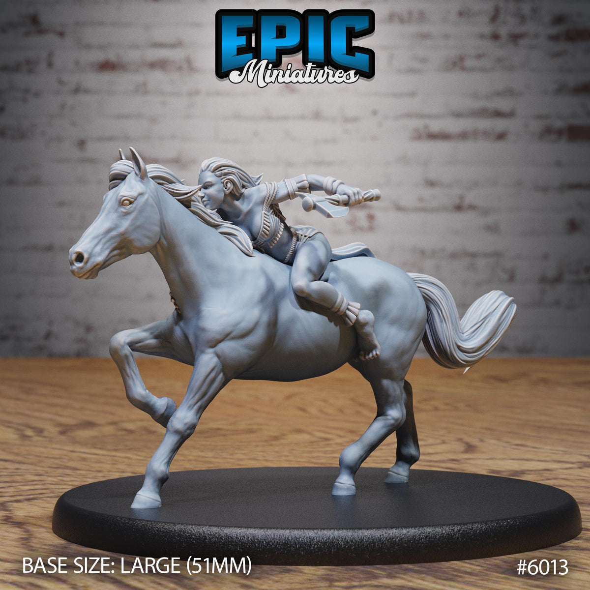 Native Tribe Option #6014 front DND miniature Native Magic 16k resin