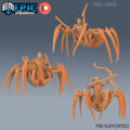 Dark Elf Spider Set of 3 DND miniatures group photo Secret Minds