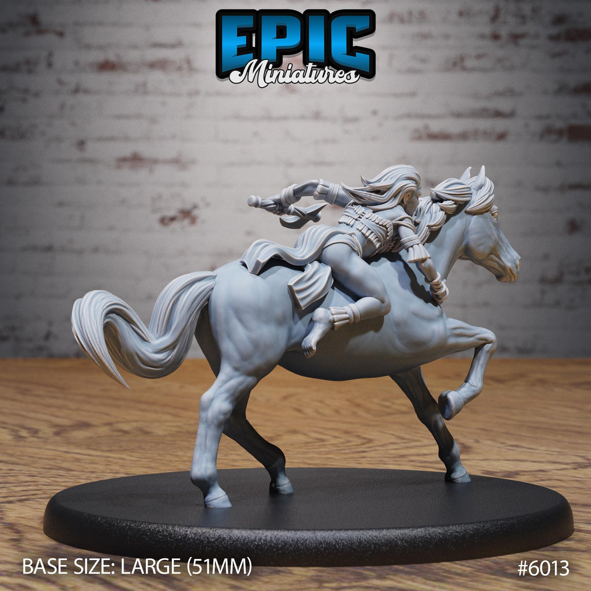 Native Tribe Option #6014 back DND miniature Native Magic 16k resin