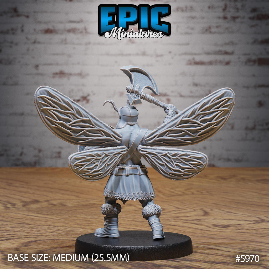 Barbarian Fairy Option #5970 back DND miniature Snow Orcs 16k resin