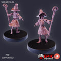 With Apprentice Option #1255 front DND miniature Halloween Horror 16k resin