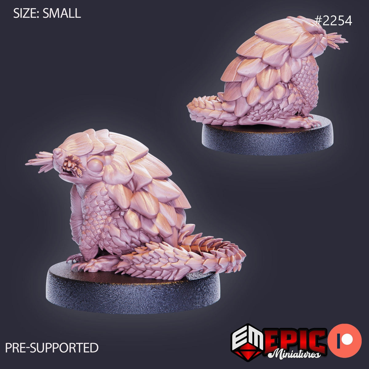 Dune Mouse Option #2254 front DND miniature Oriental Dunes 16k resin