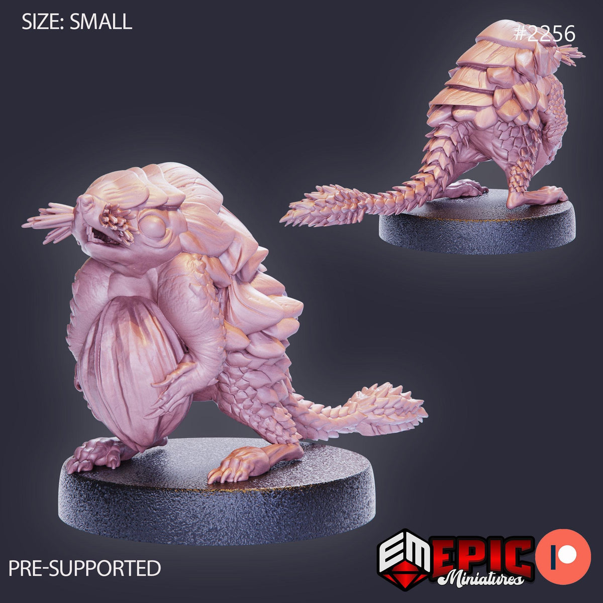 Dune Mouse Option #2256 front DND miniature Oriental Dunes 16k resin