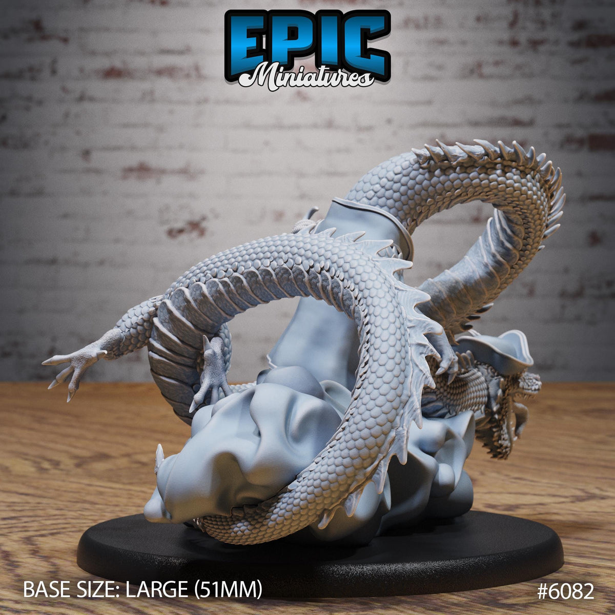 Sea Serpent Pirate Option #6082 back DND miniature Corsair Waters 16k resin