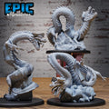 Sea Serpent Pirate Set of 3 DND miniatures group photo Corsair Waters