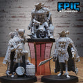 Ghost Captain Set of 3 DND miniatures group photo Corsair Waters