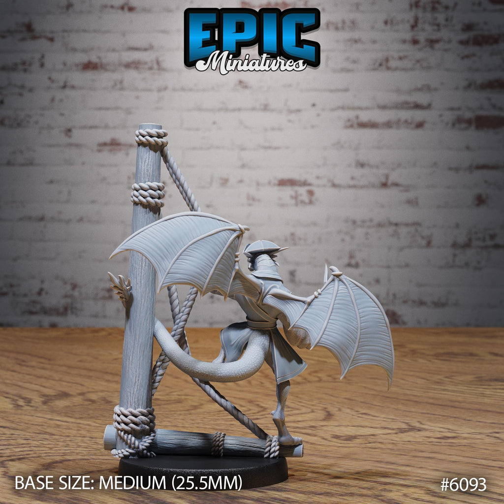 Draco Pirate Option #6093 back DND miniature Corsair Waters 16k resin