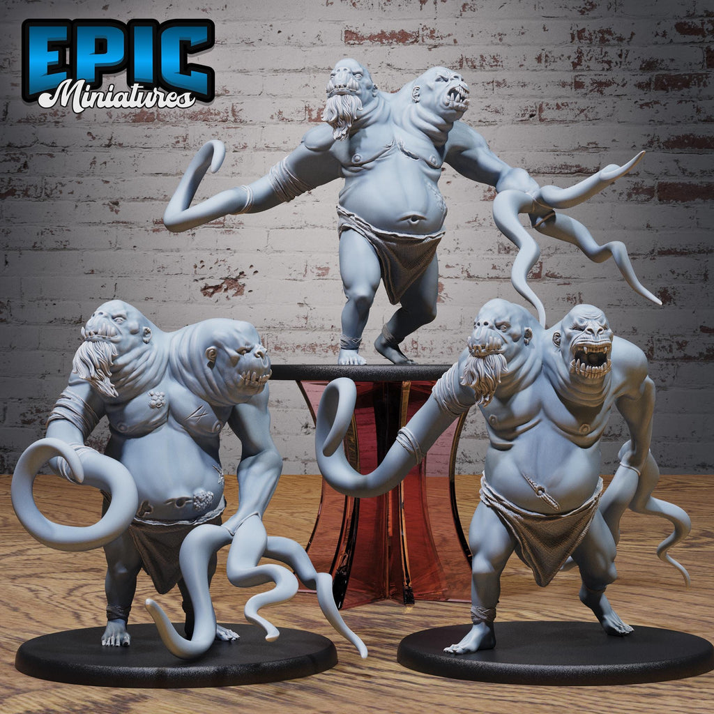 Echo of Demogorgon Set of 3 DND miniatures group photo Demons of Torment
