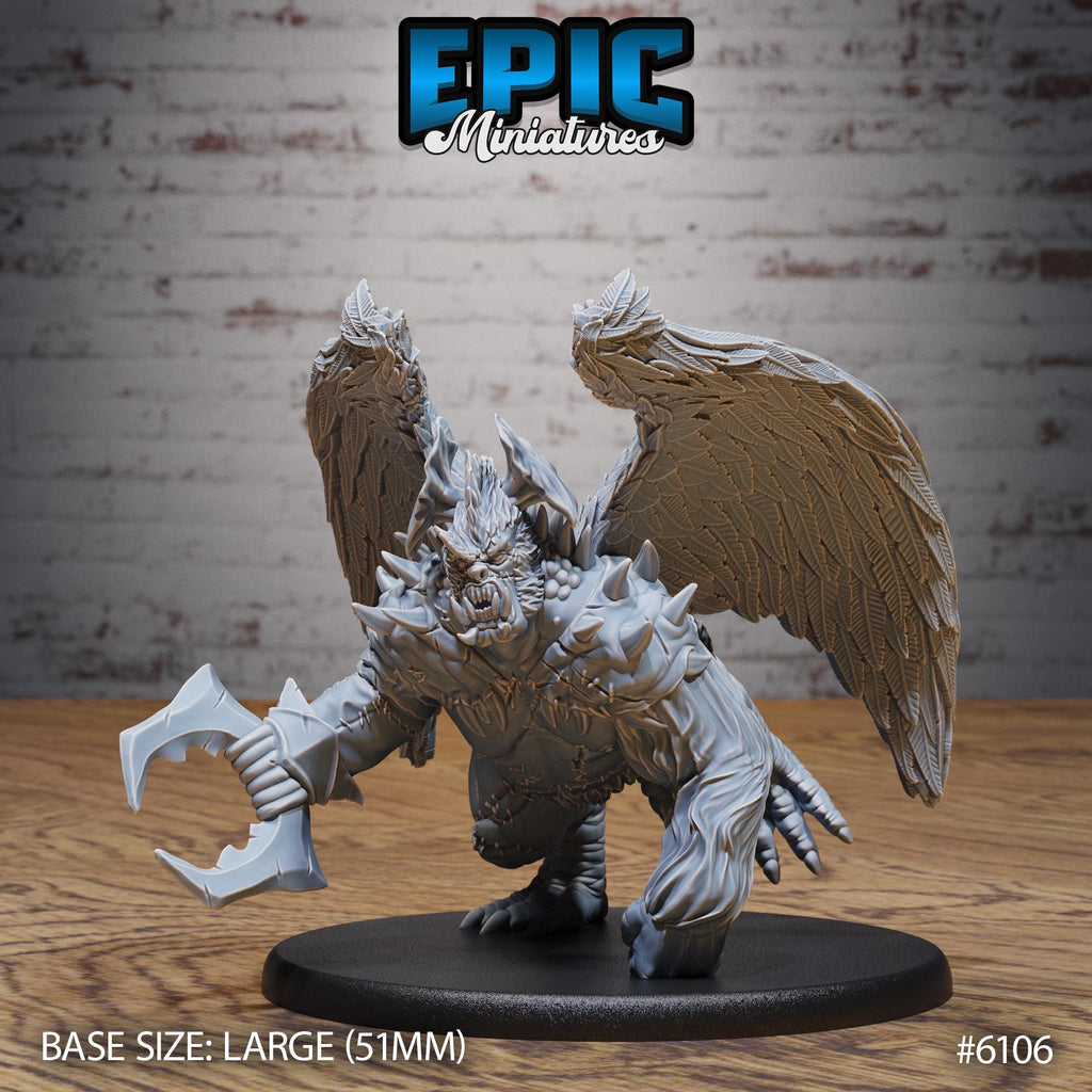 Demonflesh Golem Option #6106 front DND miniature Demons of Torment 16k resin