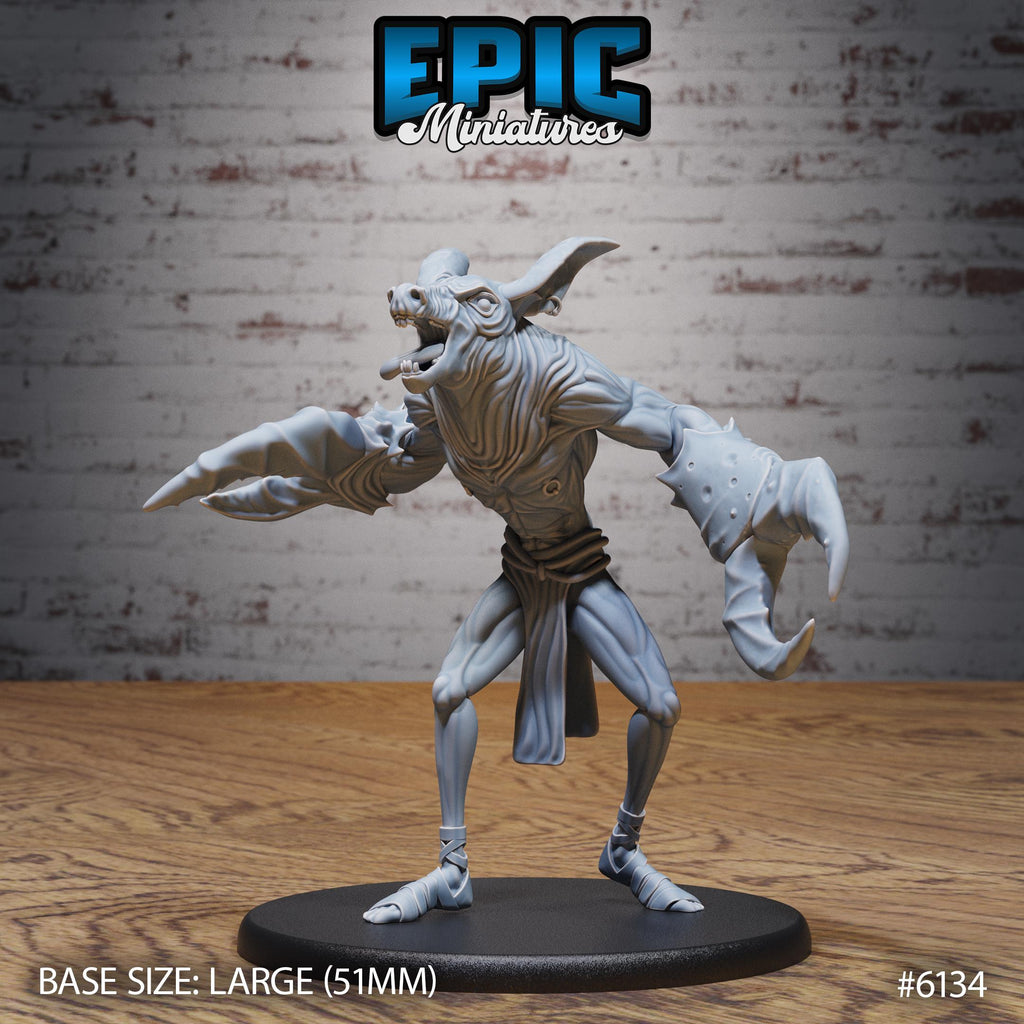 Doncrab Demon Option #6134 front DND miniature Demons of Torment 16k resin