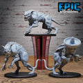 Chupacabra Set of 3 DND miniatures group photo Swamp Adventure