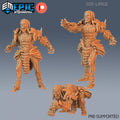 Muscle Golem Set of 3 DND miniatures group photo Tombs of Demise