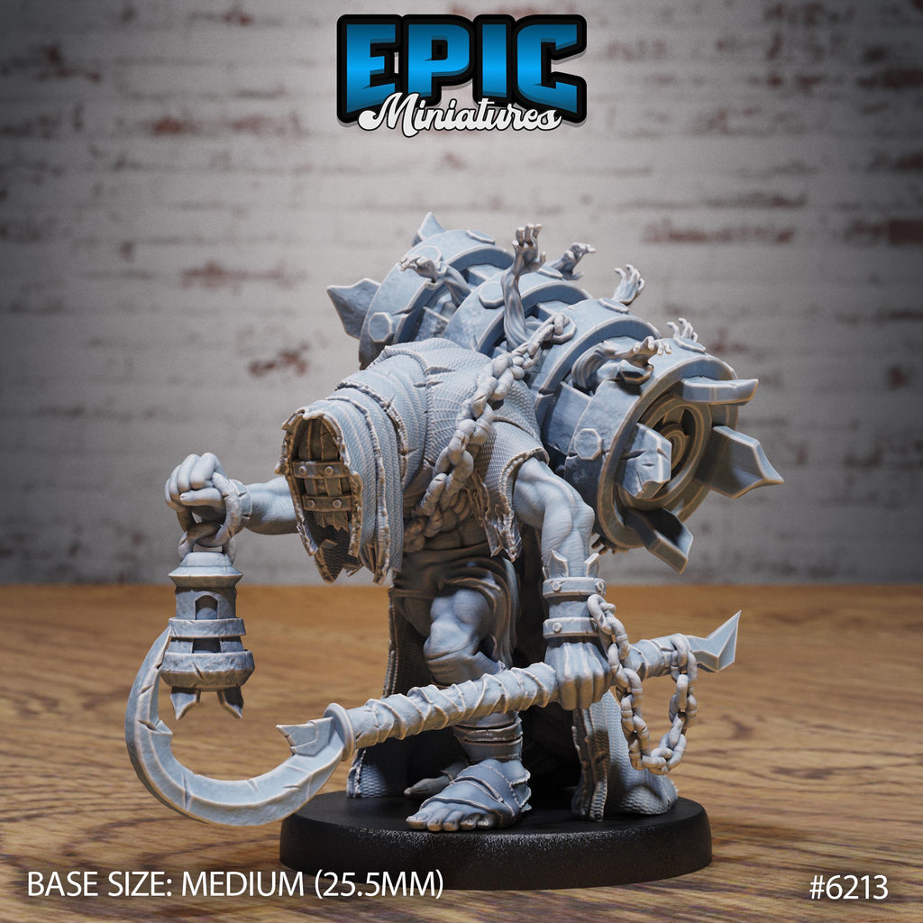 Soul Collector Option #6213 front DND miniature Undead Souls 16k resin