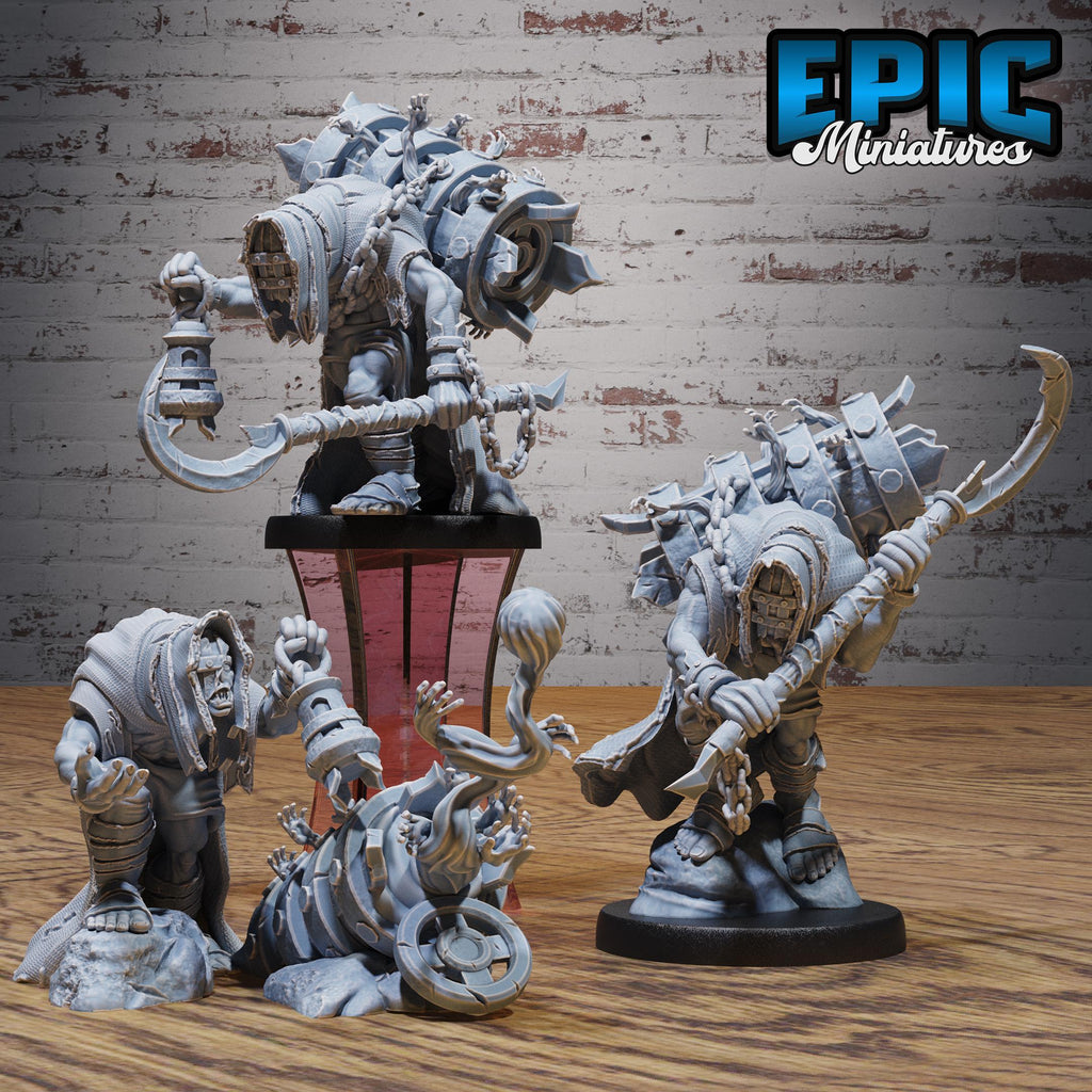 Soul Collector Set of 3 DND miniatures group photo Undead Souls