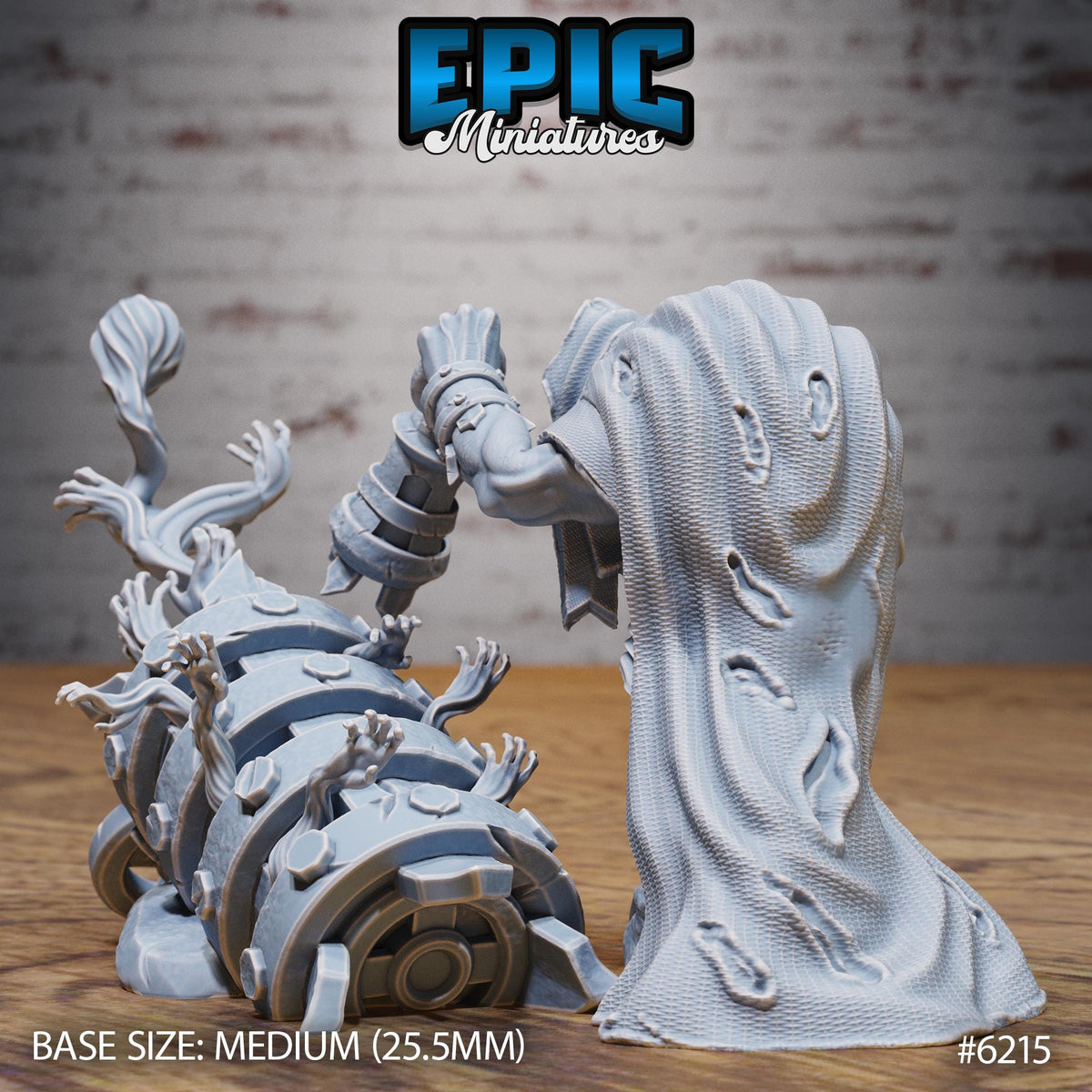 Soul Collector Option #6215 back DND miniature Undead Souls 16k resin