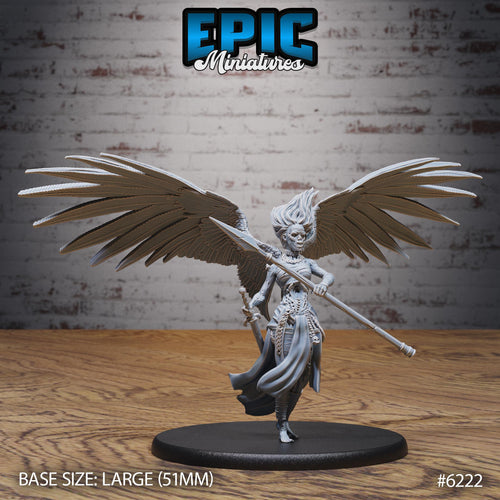 Angel Zombie Option #6222 front DND miniature Undead Souls 16k resin