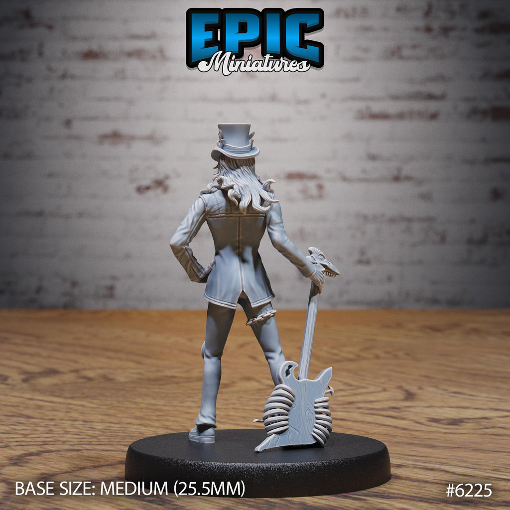 Bone Rocker Option #6225 back DND miniature Undead Souls 16k resin