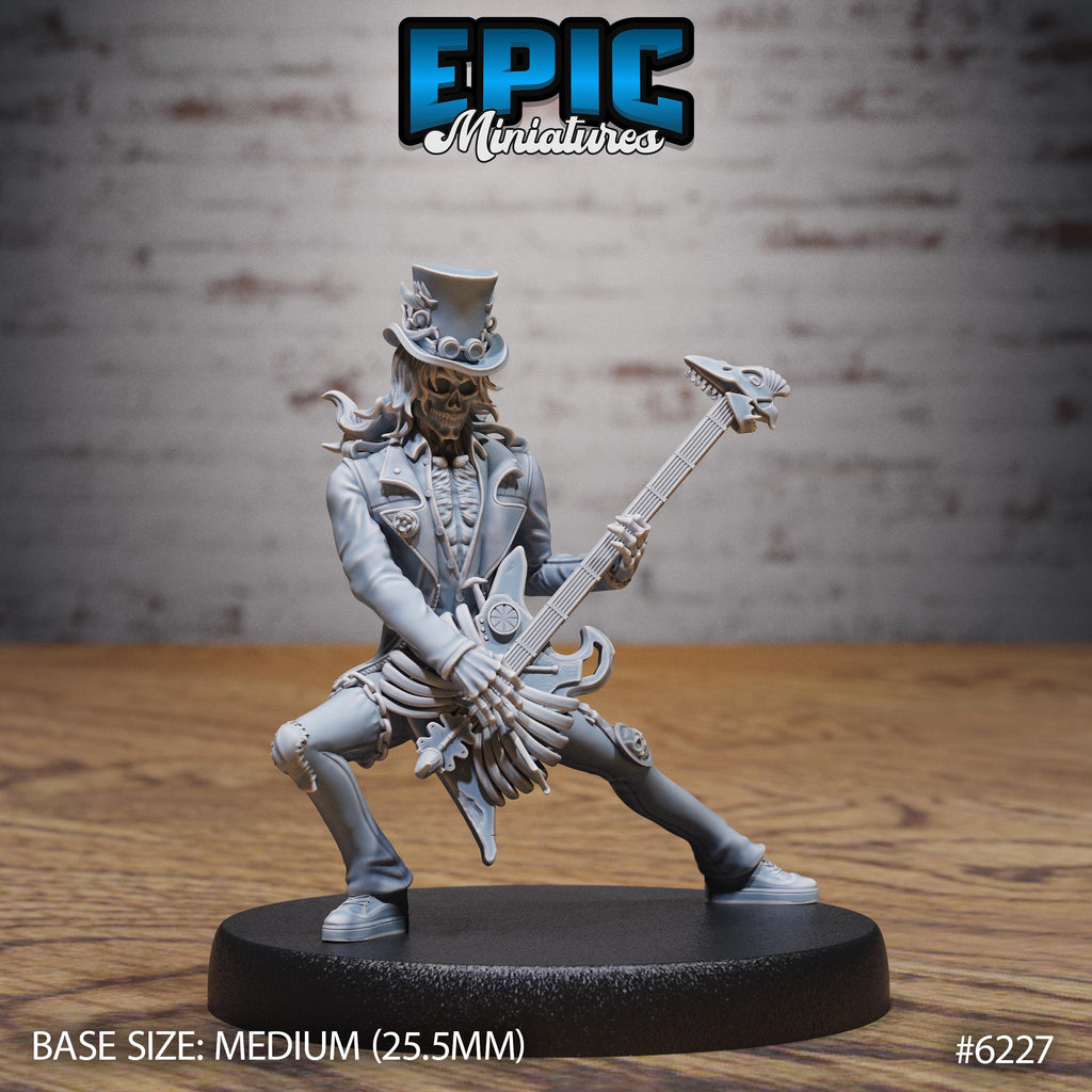 Bone Rocker Option #6227 front DND miniature Undead Souls 16k resin