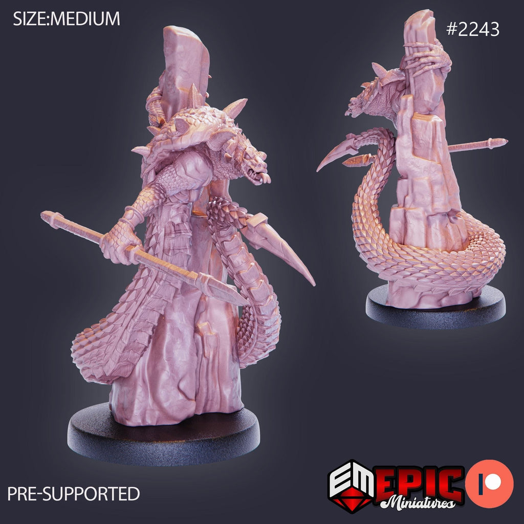 Cobra Folk Option #2243 front DND miniature Oriental Dunes 16k resin
