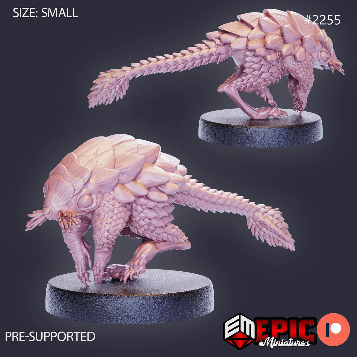 Dune Mouse Option #2255 front DND miniature Oriental Dunes 16k resin