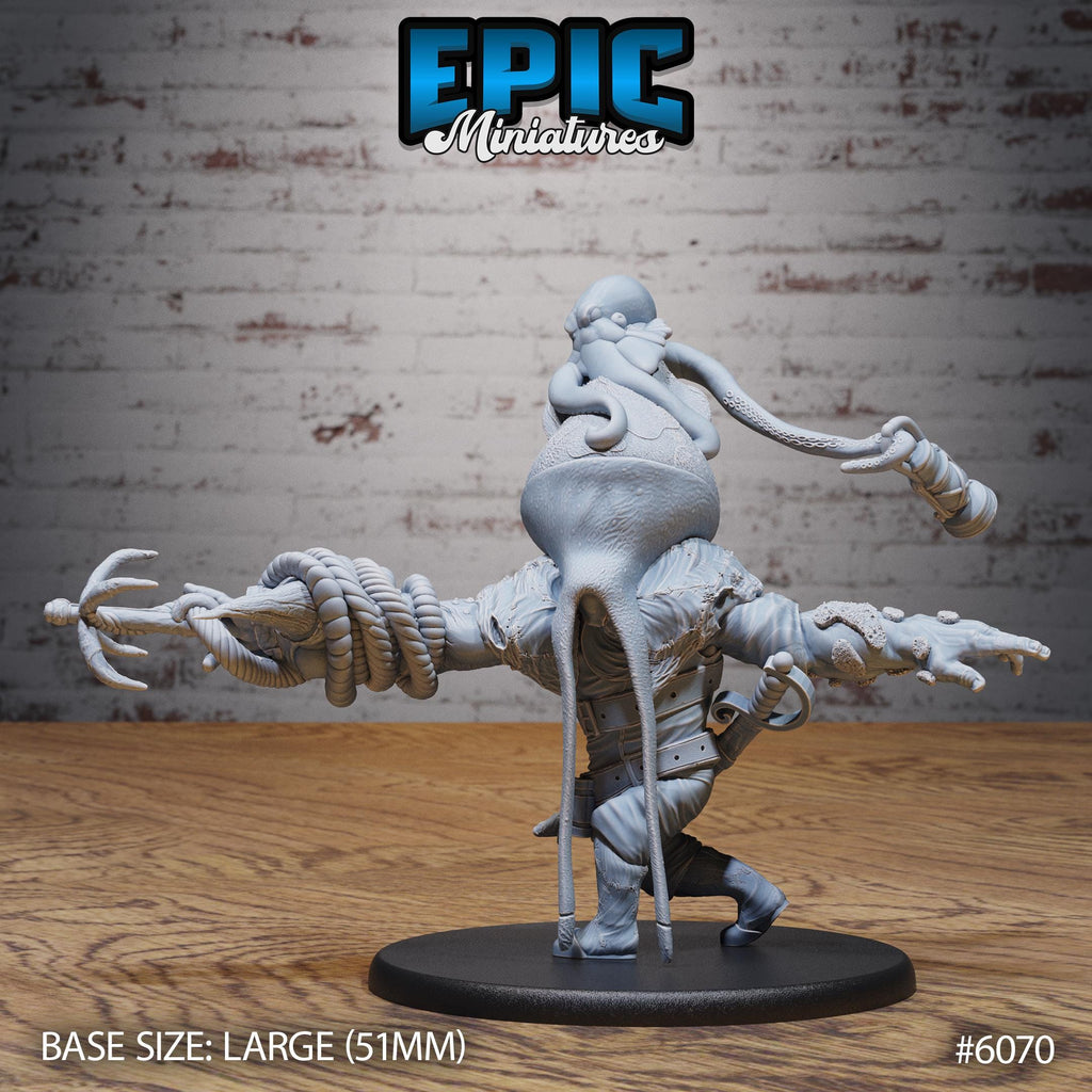 Squidman Hulk Option #6070 front DND miniature Corsair Waters 16k resin