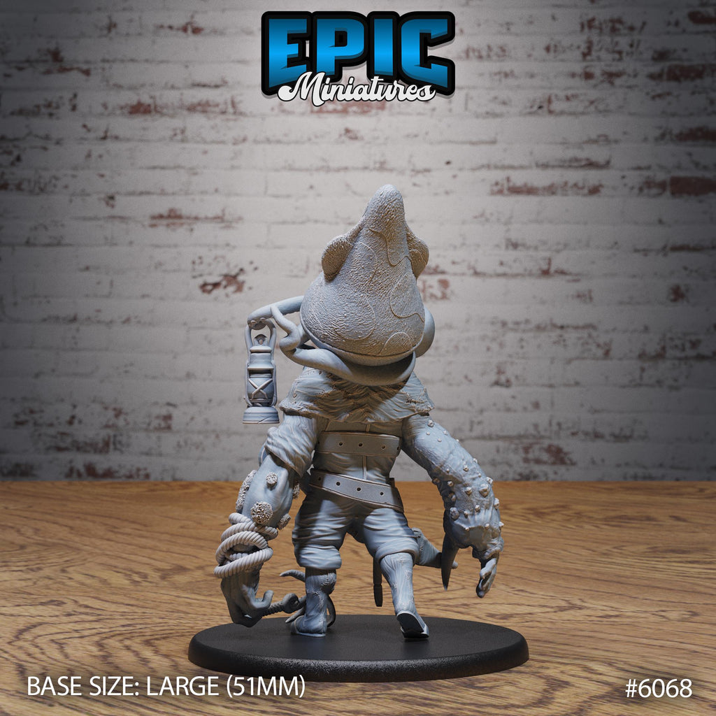 Squidman Hulk Option #6068 back DND miniature Corsair Waters 16k resin