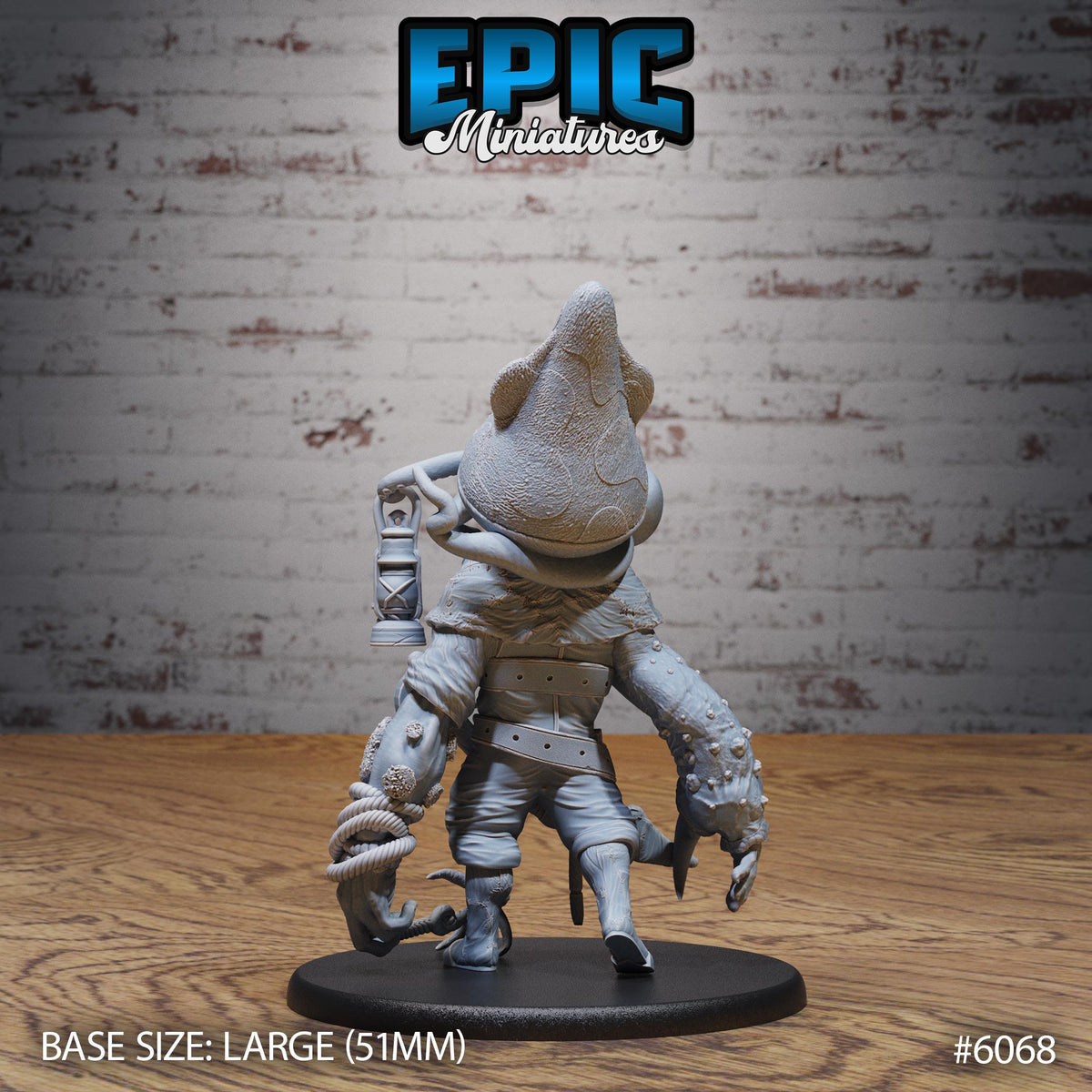Squidman Hulk Option #6068 back DND miniature Corsair Waters 16k resin