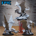 Bronze Dragon Wyrmling Set of 3 DND miniatures group photo Corsair Waters
