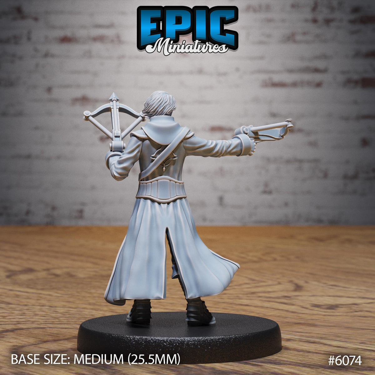 Sea Adventurer Option #6074 back DND miniature Corsair Waters 16k resin